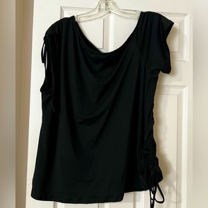 SHEIN Curve Asymmetrical Side Tie Top - 4X